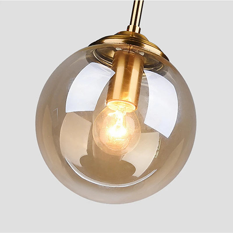 Modern Luxury Metal Chandelier Hanging Lamp
