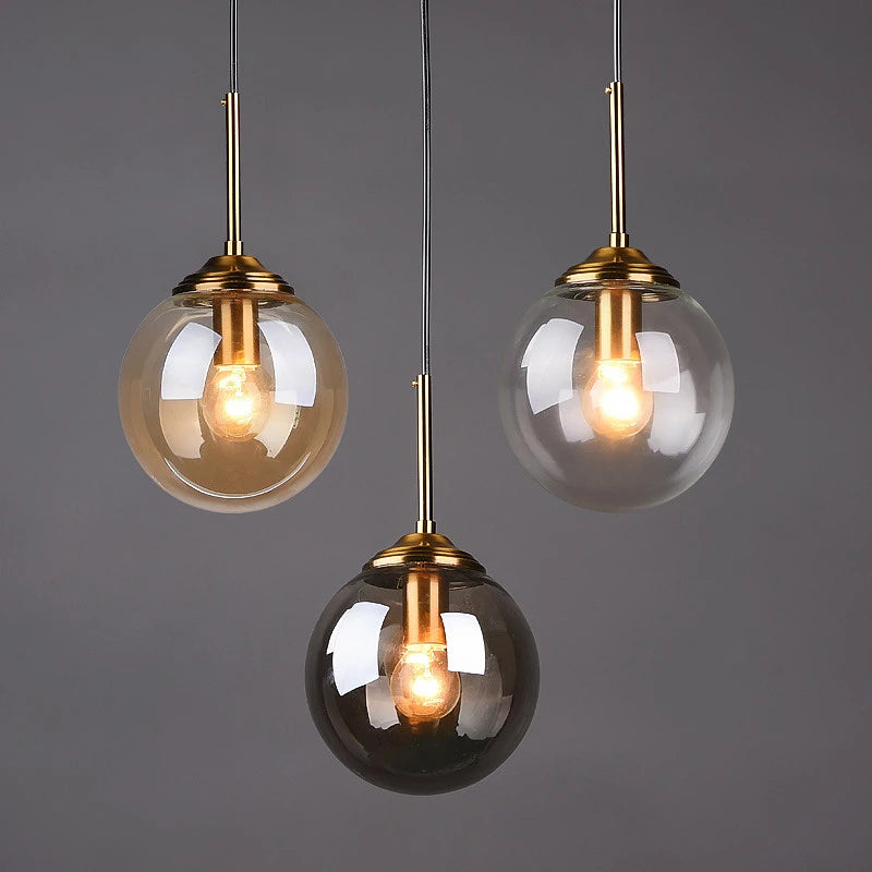 Modern Luxury Metal Chandelier Hanging Lamp